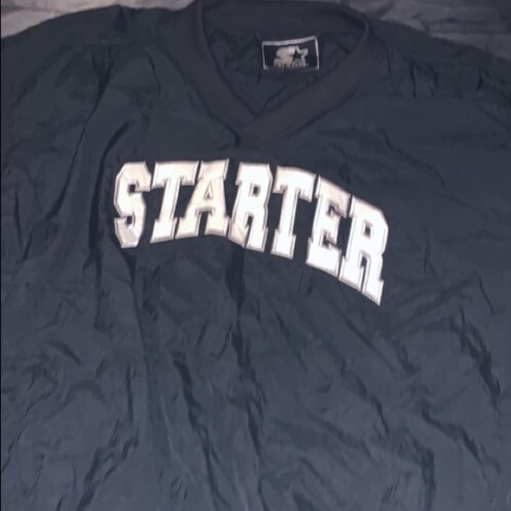 Starter pullover windbreaker